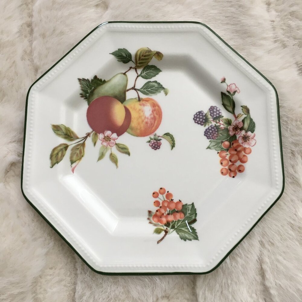 Johnson Bros Fresh Fruit Octagon Bread Butter Plate England 1990 #5